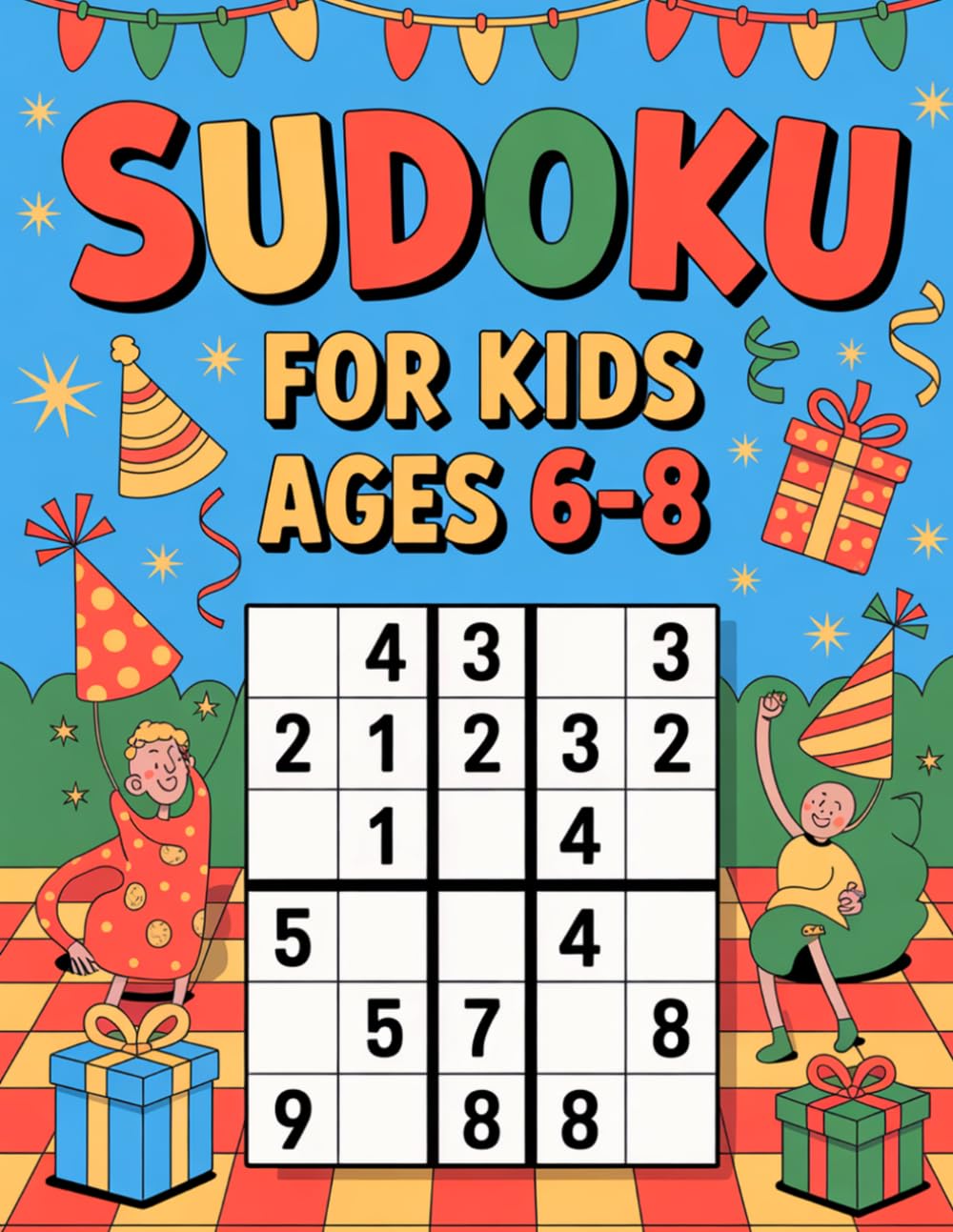 Sudoku Puzzle Book for Kids Ages 6-8: Quick-Wins Logic Puzzle Workbook