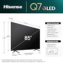 Hisense 215 cm (85 inches) Q7N Series 4K Ultra HD Smart QLED TV 85Q7N (Dark Grey) gallery image