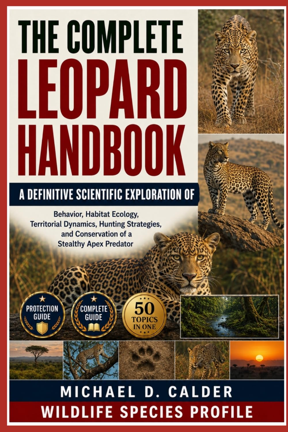 THE COMPLETE LEOPARD HANDBOOK: Behavior, Habitat Ecology, Territorial Dynamics, Hunting Strategies, and Conservation of a Stealthy Apex Predator