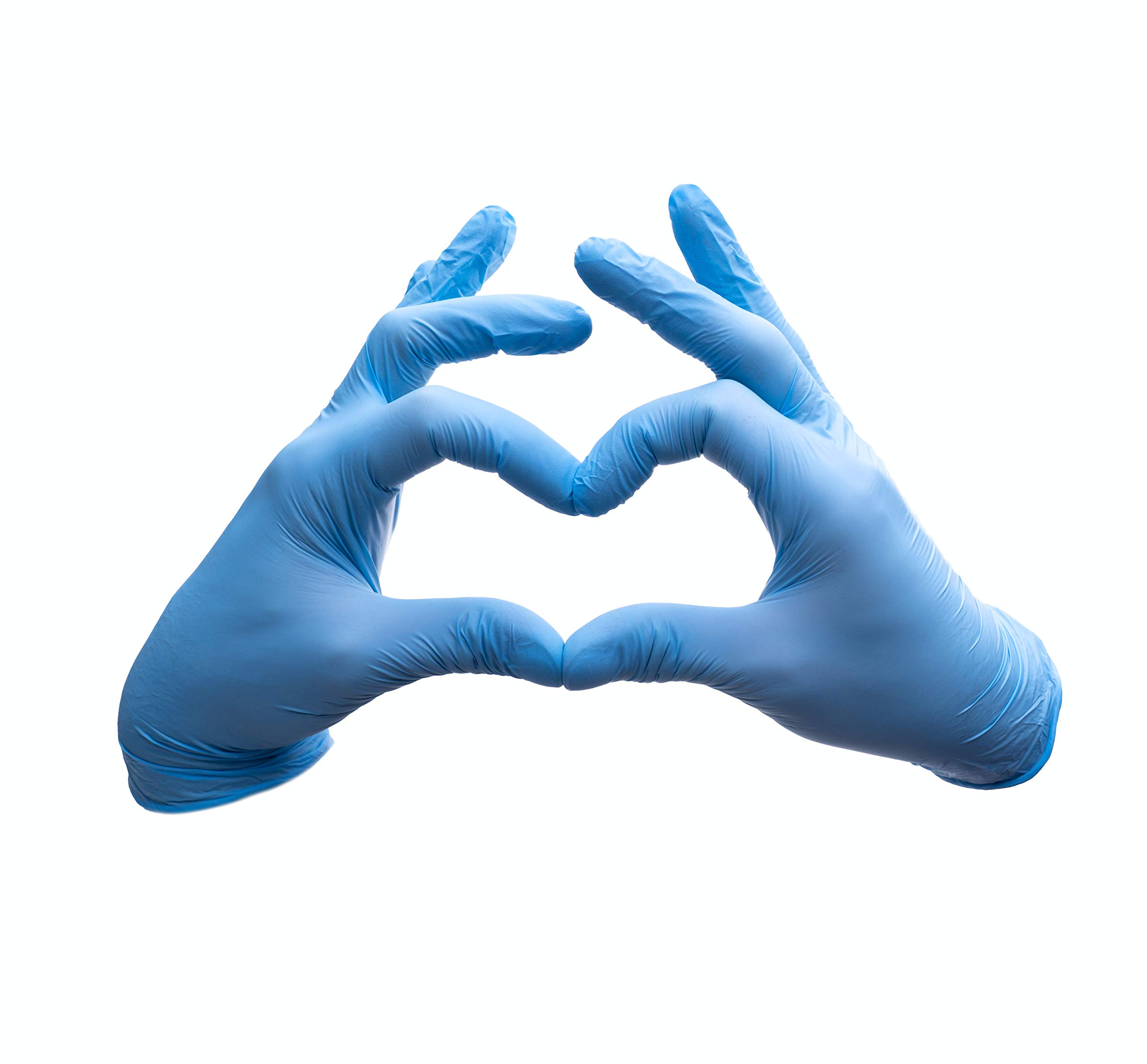 Perfect Stix Blue Nitrile Gloves - Size L - Pack of 100ct