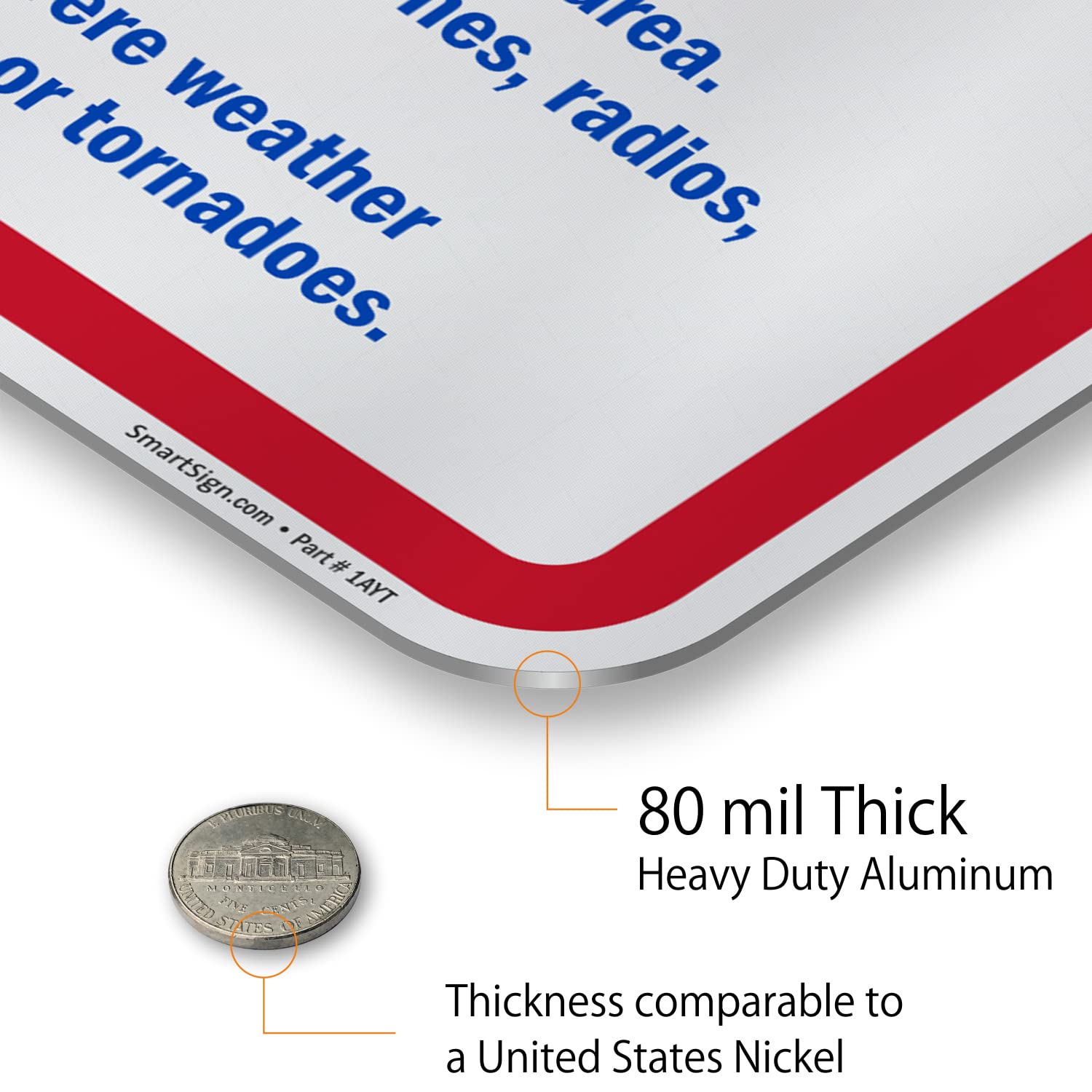 SmartSign 24 x 18 inch “Spa Rules” Metal Sign, 80 mil Aluminum, 3M Laminated Engineer Grade Reflective Material, Red, Blue and White, Made in USA