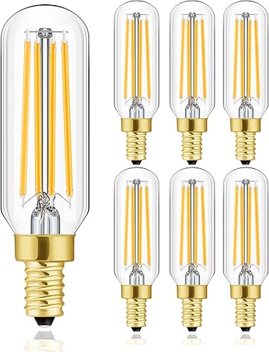 Miniatura 10 de Bombillas LED verdes T10, luces LED verdes E26 que reemplazan hasta 60 W, bombillas tubulares LED de 5 pulgadas, bombillas de colores para porche,