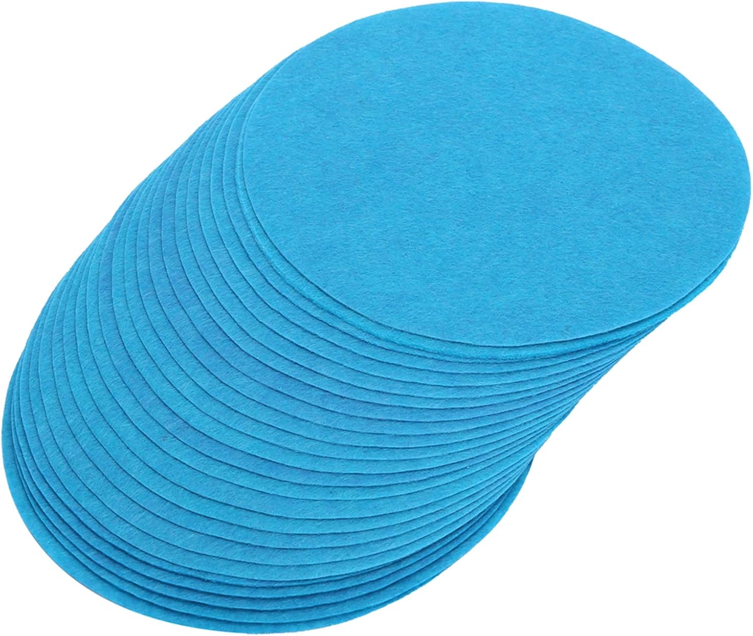 Horoper Soft Felt Plate Protectors Felt Dish Pad Bowl Anti Friction Pad Pot Stacking Food Plate Divider Separator Protectors 3 Sizes for Packing Stacking Cookware (Blue)