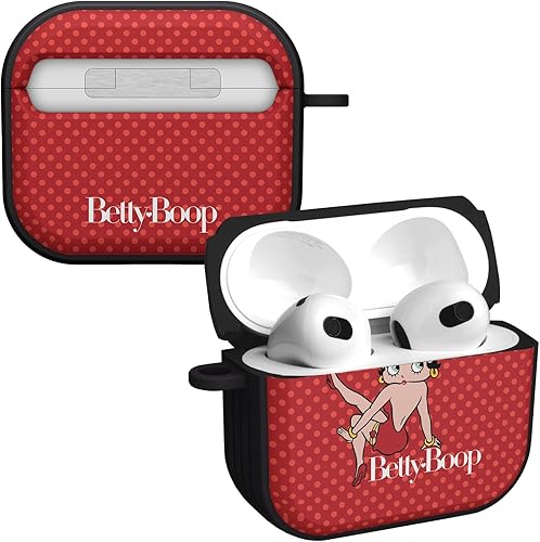 Vista 30 de Betty Boop Classic HDX - Funda compatible con Apple AirPods Gen 3 (amor)