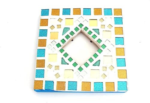 Miniatura 4 de Milltown Merchants Mosaico espejado 1 libra cuadrado espejado - 35 pulgadas