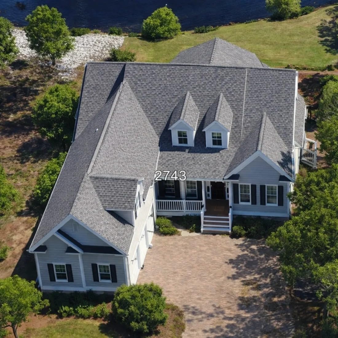 10-1343 HOUSE PLAN - Elegant House Plan with CAD Designs and Floor Blueprint