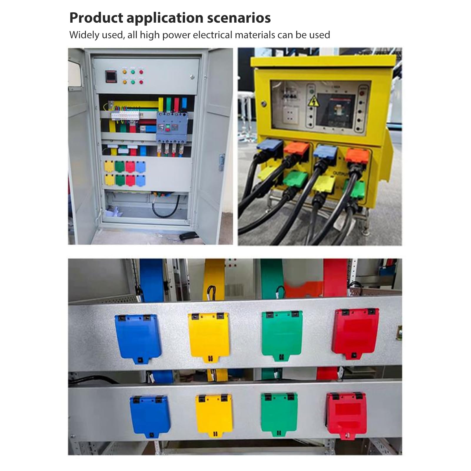 Connettore di alimentazione rapida di emergenza Connettore di alimentazione industriale di potenza di grande potenza MC 1500V DC 4PCS 630A