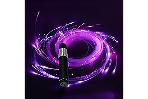 Dance Whip LED Fiber Optic Whip - Rave Ready Illumination