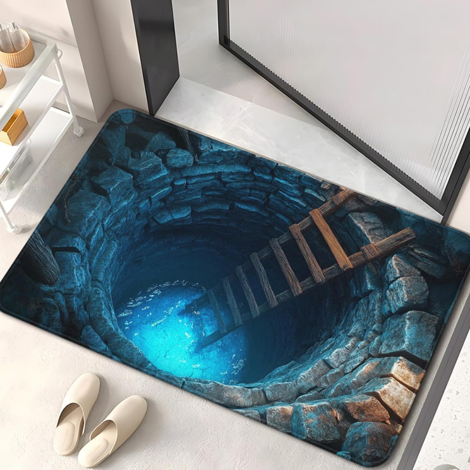 Tapis entrée 3D design pour sublimer une salle à manger ou une chambre