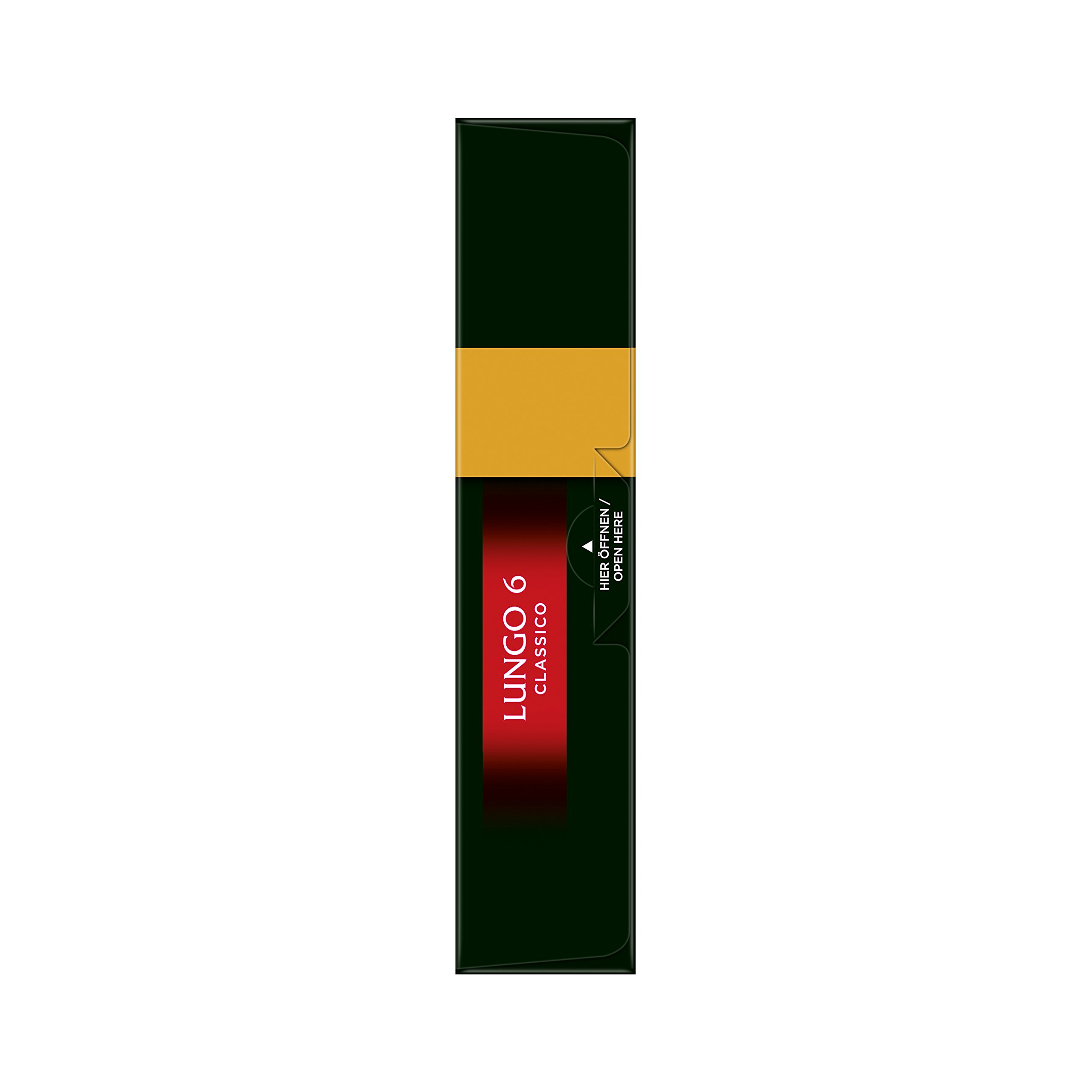 Jacobs Kapsułki kawy Lungo Classico, intensywność 6 na 12, 20 kapsułek Nespresso®* kompatybilne kapsułki, 10 x 20 napojów