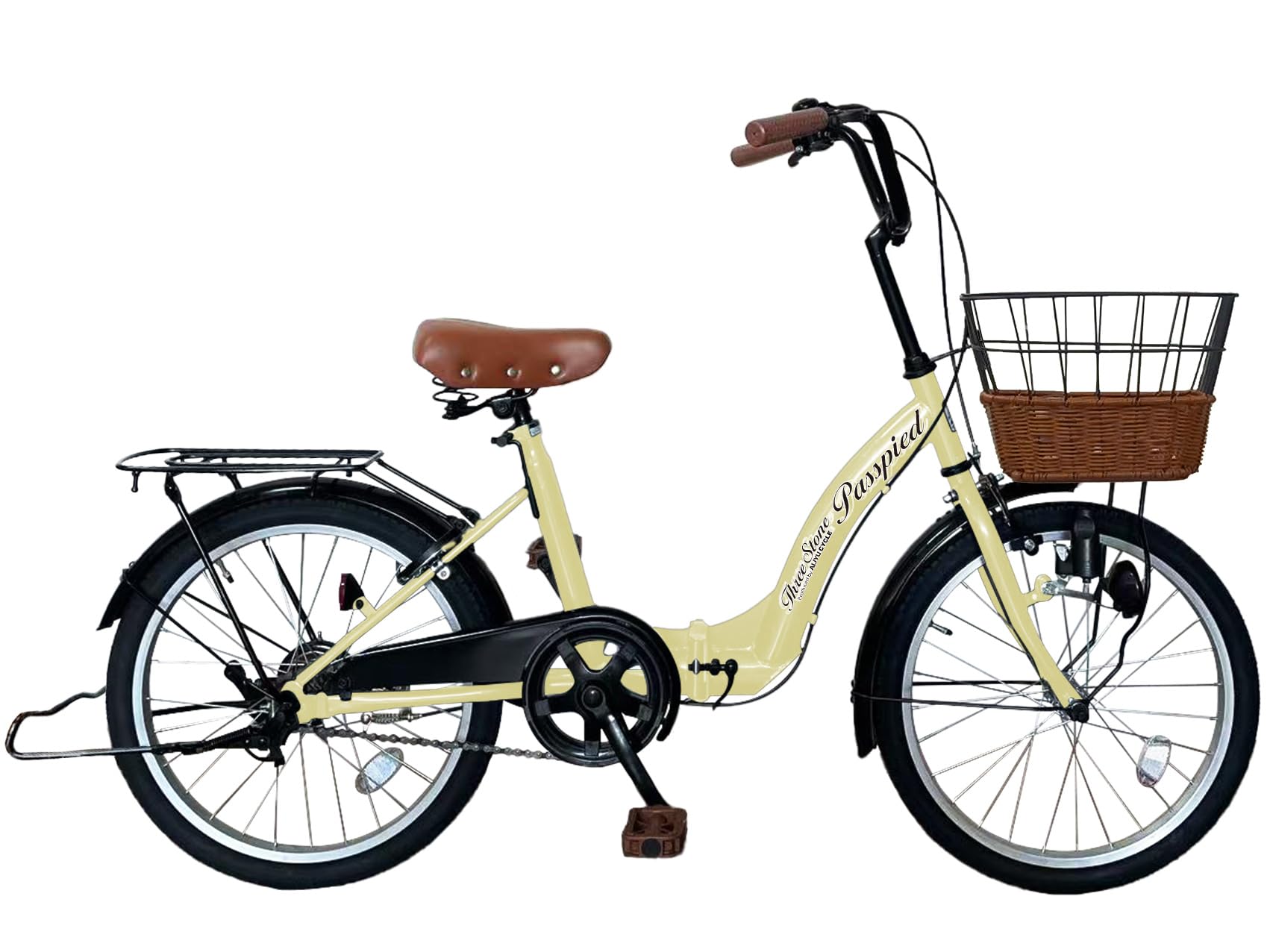 Amazon | AIJYU CYCLE 折りたたみ自転車 20 インチ シティサイクル 