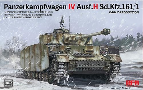 RYE FIELD MODEL RFM5046 RM5046 Panzerkampfwagen IV AUSF. J última producción con interior completo 1:35