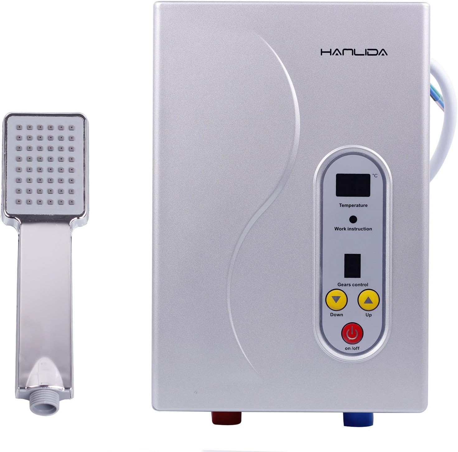 Instant Electric Tankless Water Heater Shower System 240V 6.0KW