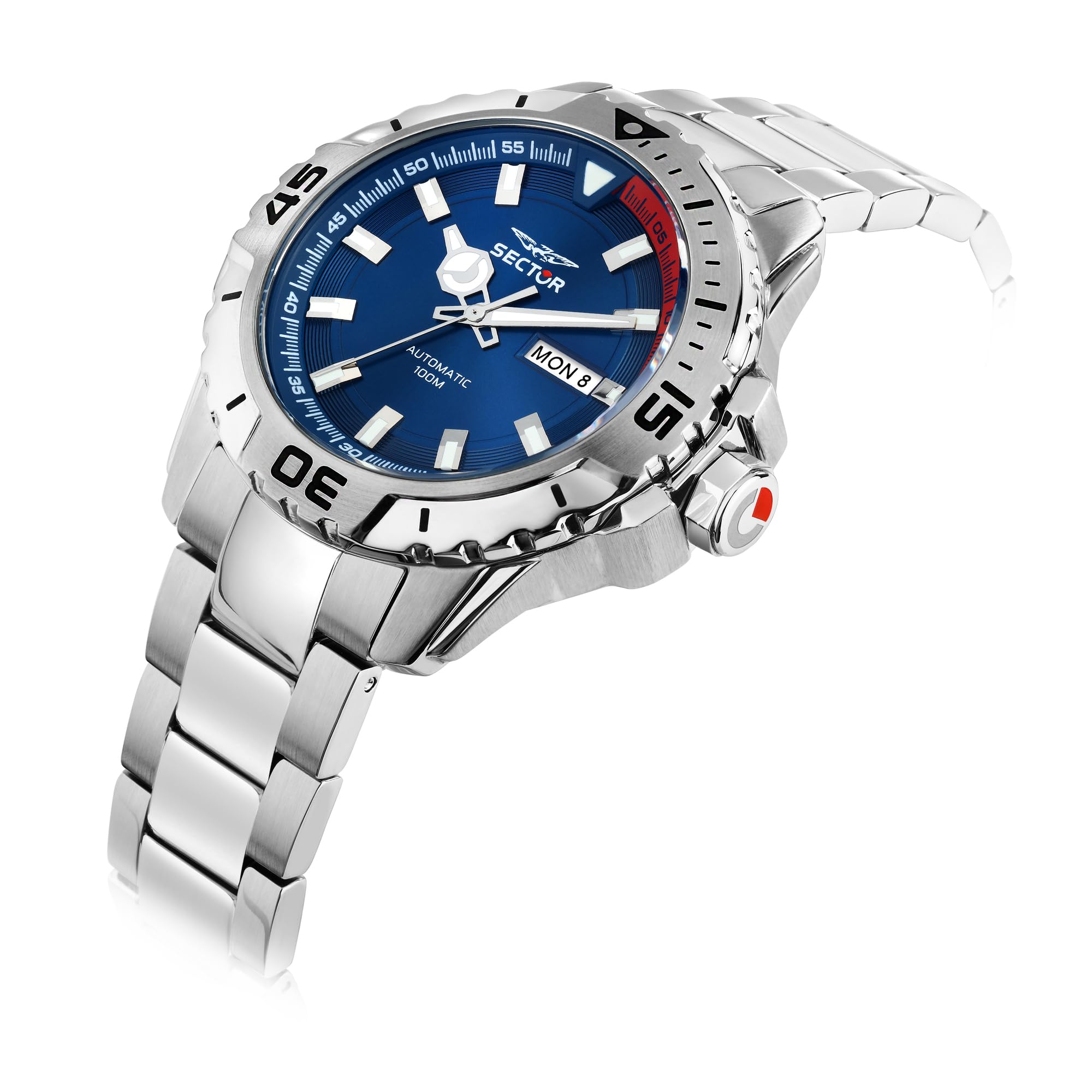 Sector No Limits Orologio Uomo, Automatico, Analogico, 43 mm, Collezione LEGEND - R3223135001