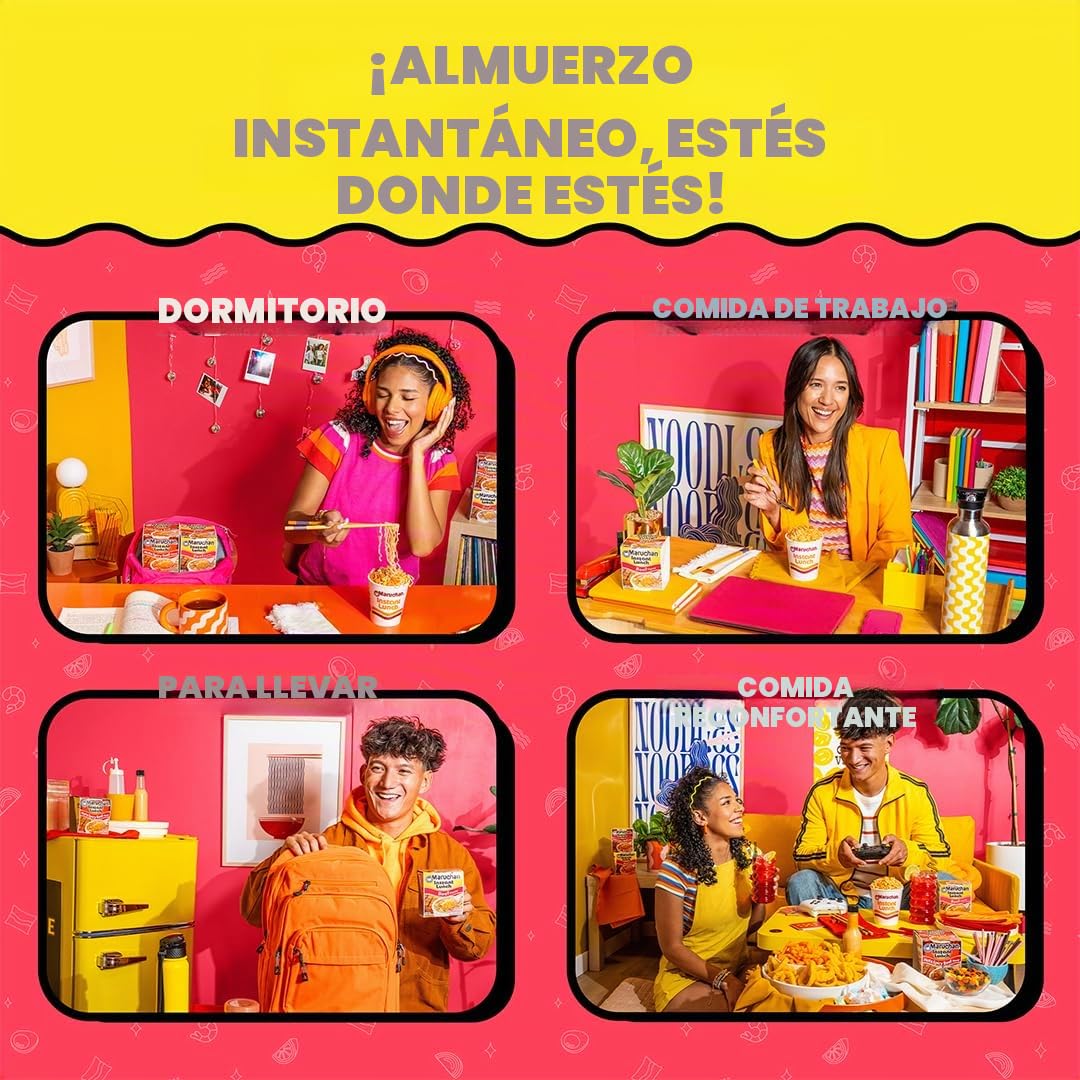 Maruchan - Almuerzo instantáneo (64 g)