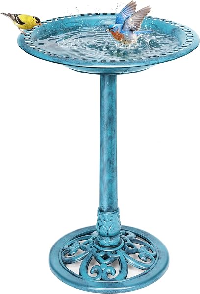 VIVOHOME Blue Pedestal