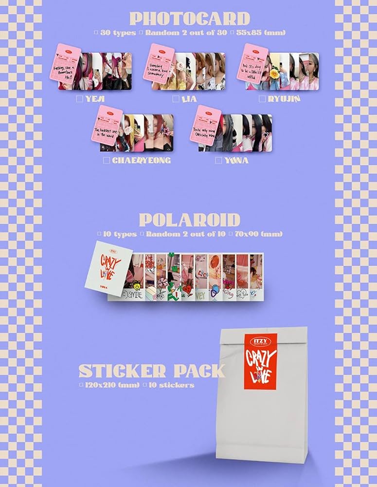 ITZY イェジ ヨントントレカ soundwave CRAZYINLOVE ③ ITZY イェジ ヨントントレカ soundwave CRAZYINLOVE ③ Amazon