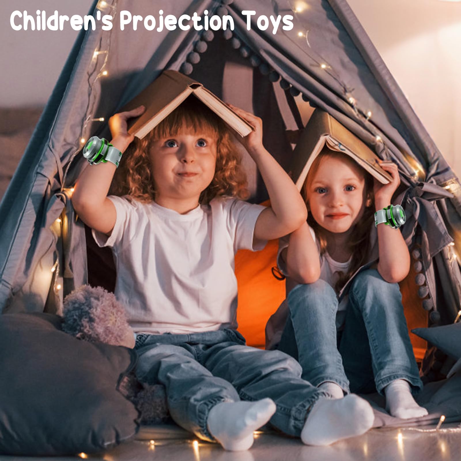Reloj Proyector Infantil con 8 Patrones de Proyección