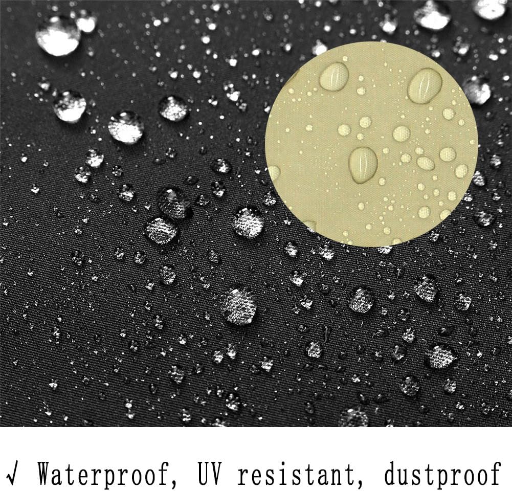 Swing Canopy Cover-Waterproof Top Garden Swing Top Replacement Canopy Cover for Outdoor Patio Yard Park Porch Balcony Backyard (Canopy Only)