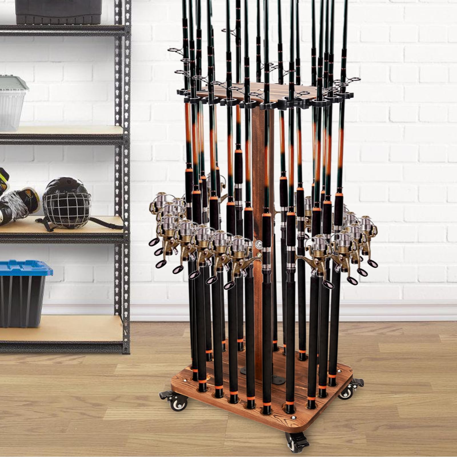 Supports De Cannes à PêChe Verticaux, Muraux Pour Garage, S