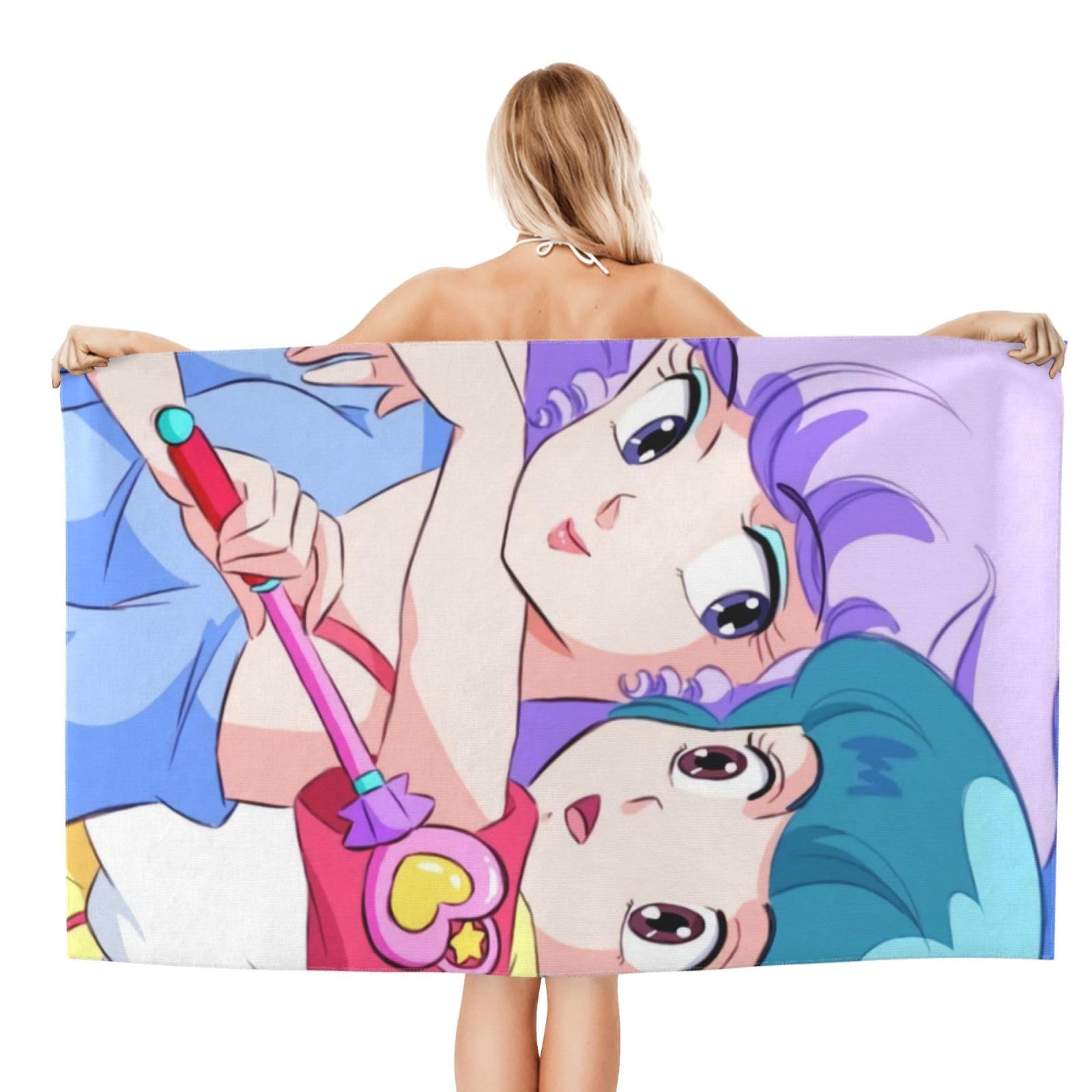 Amazon｜マイクロファイバーバスタオル 魔法の天使クリィミーマミ3