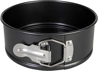 wenco Mini Spring Pan, 18 cm Diameter, Ideal for Small Cookies, High Quality Non-Stick Coating, Made of Sturdy Steel, Heat-Resistant, in Stylish Grey, Easy to Clean