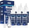 Paquete de 6, Minoxidil al 5% con Biotina, Tratamiento para el Crecimiento del Cabello, Gotas de Minoxidil para Cabello y Barba, Minoxidil para Hombres y Mujeres, Favorece un Cabello y Barba Más Gruesos y Abundantes (12 fl oz, Suministro para 6 Meses) 1