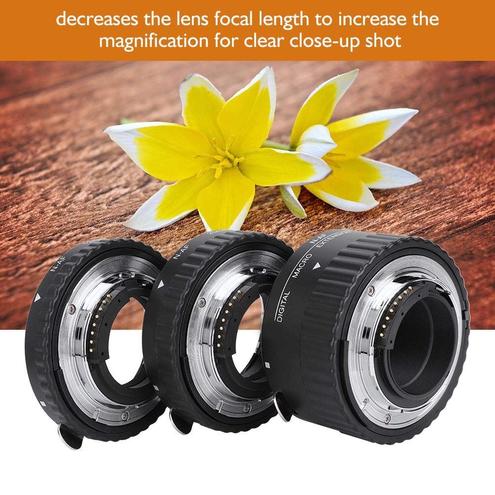 Objektivröhre mit Autofokussierung, Makro-Verlängerung, 12 mm + 20 mm + 36 mm, für Nikon F-Mount DSLR