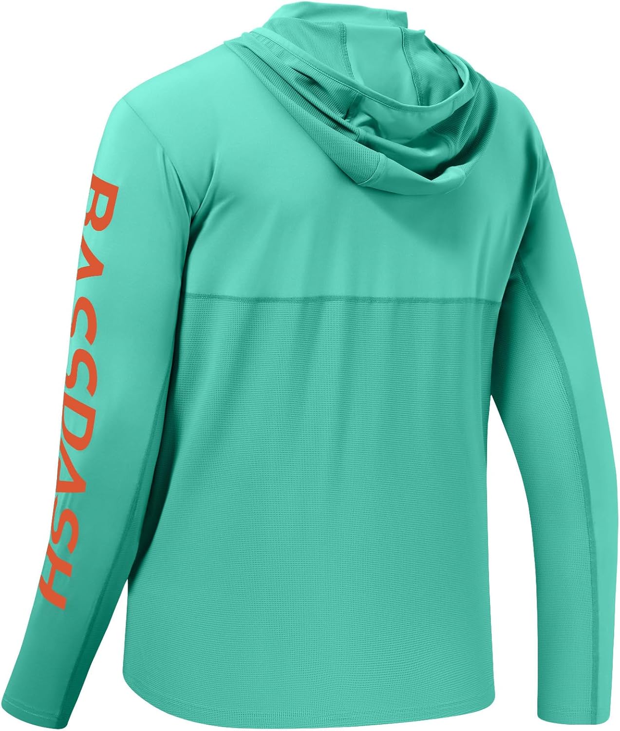BASSDASH UPF 50+ Men’s UV Sun Protection Long Sleeve Performance Fishing Hoodie Hooded Shirts - Image 3