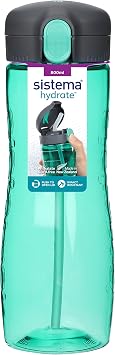 Sistema Quick Flip Tritan Bottle Assorted Colours 800 ml