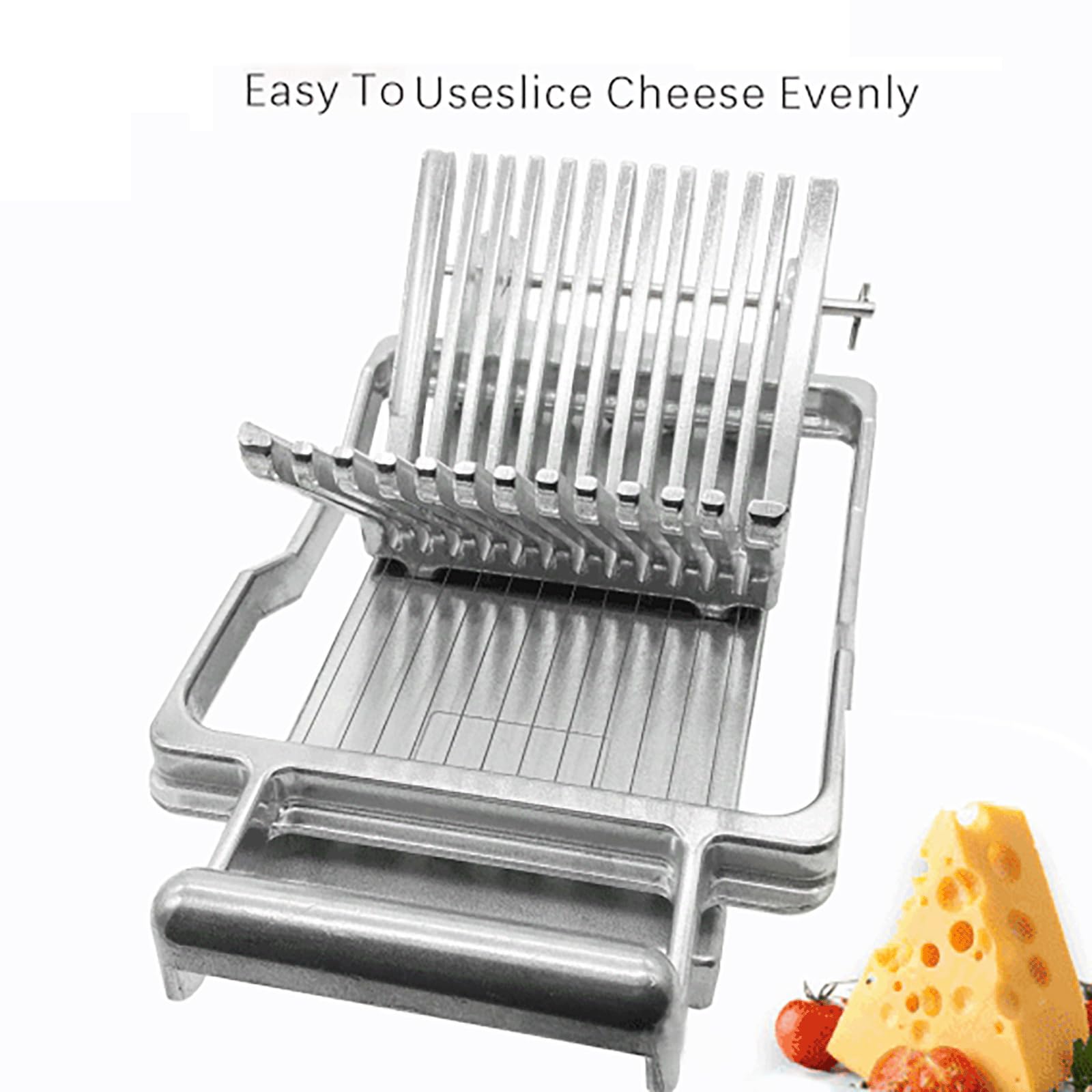 Affettatrice per Formaggio Affettatrice per Taglierina per affettare Struttura in Acciaio Inossidabile 304 per Gadget da Cucina