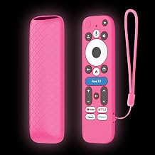 LEFXMOPHY Cover for onn Google TV 4K Pro 2024 Streaming Device, Pink Case Silicone Protector