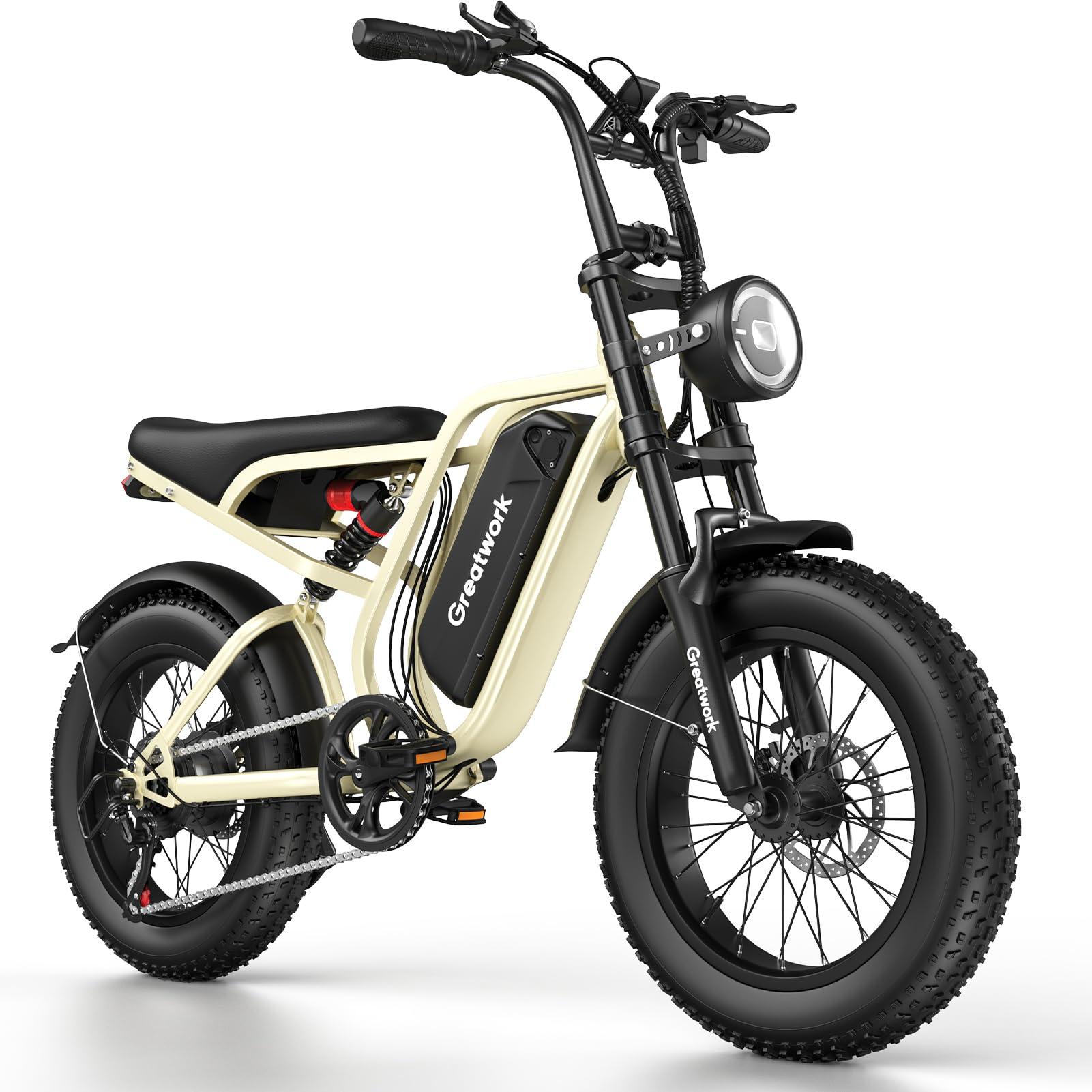 Amazon.com : GREAT WORK 2500W Peak Electric Bike for Adults, 48V 