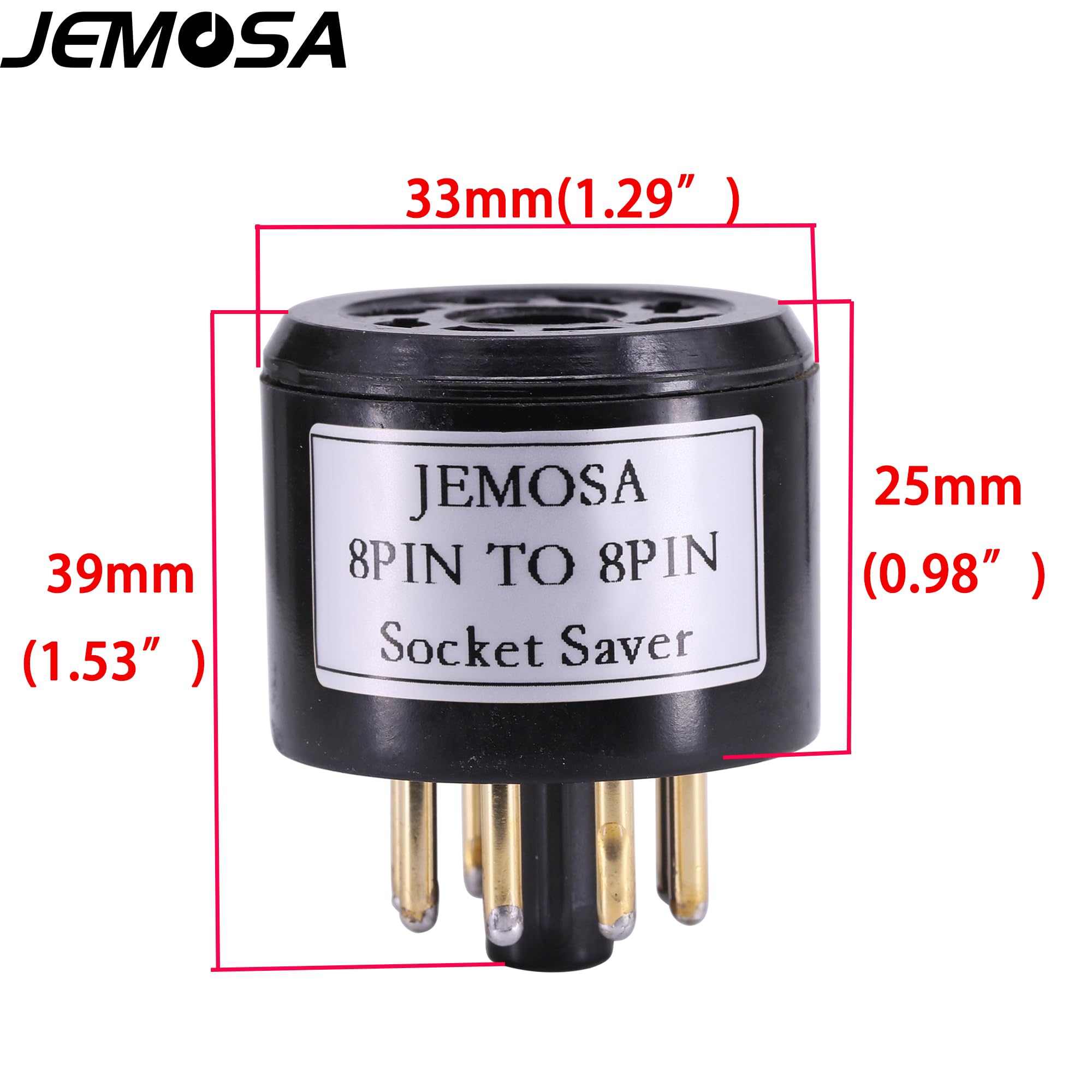 Amazon.co.jp: JEMOSA 8ピン チューブセーバー ベークライト