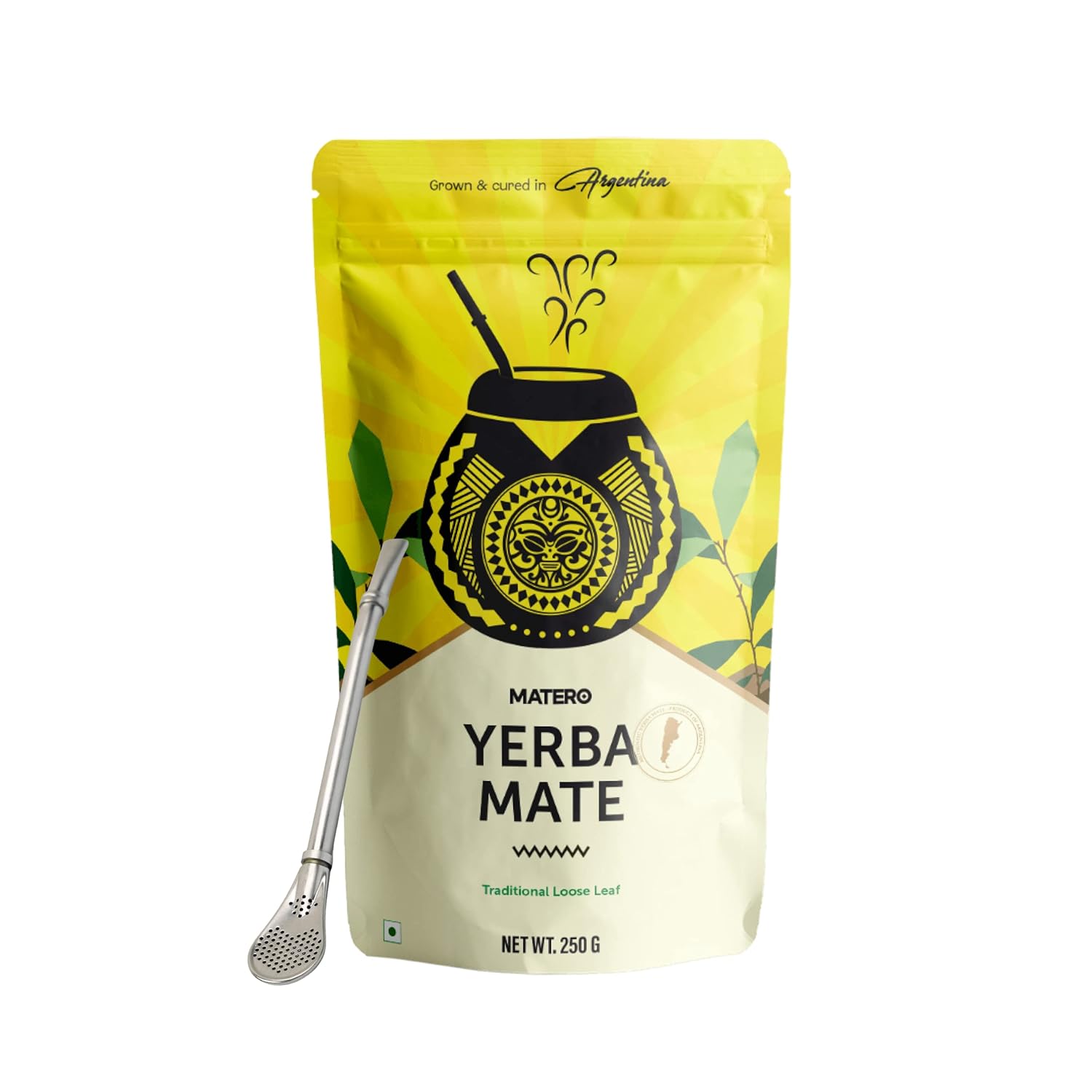 Buy Now MATERO Yerba Mate Traditional Argentine Loose Leaf Tea with … Buy Now MATERO Yerba Mate Traditional Argentine Loose Leaf Tea with …