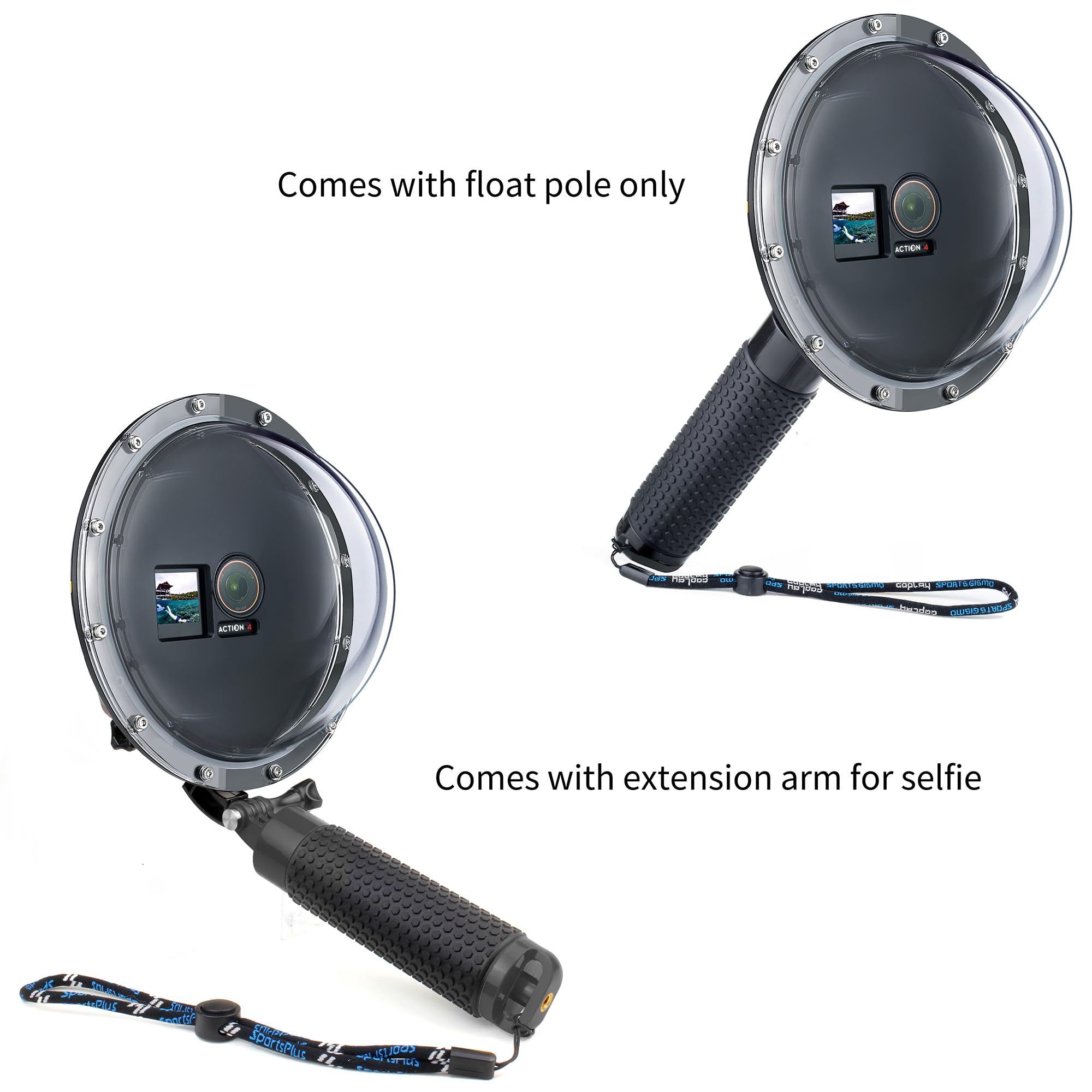 osmo action 防水ハウジング付き Amazon | TELESIN DJI Osmo Action4/Osmo Action3/Osmo Action 5