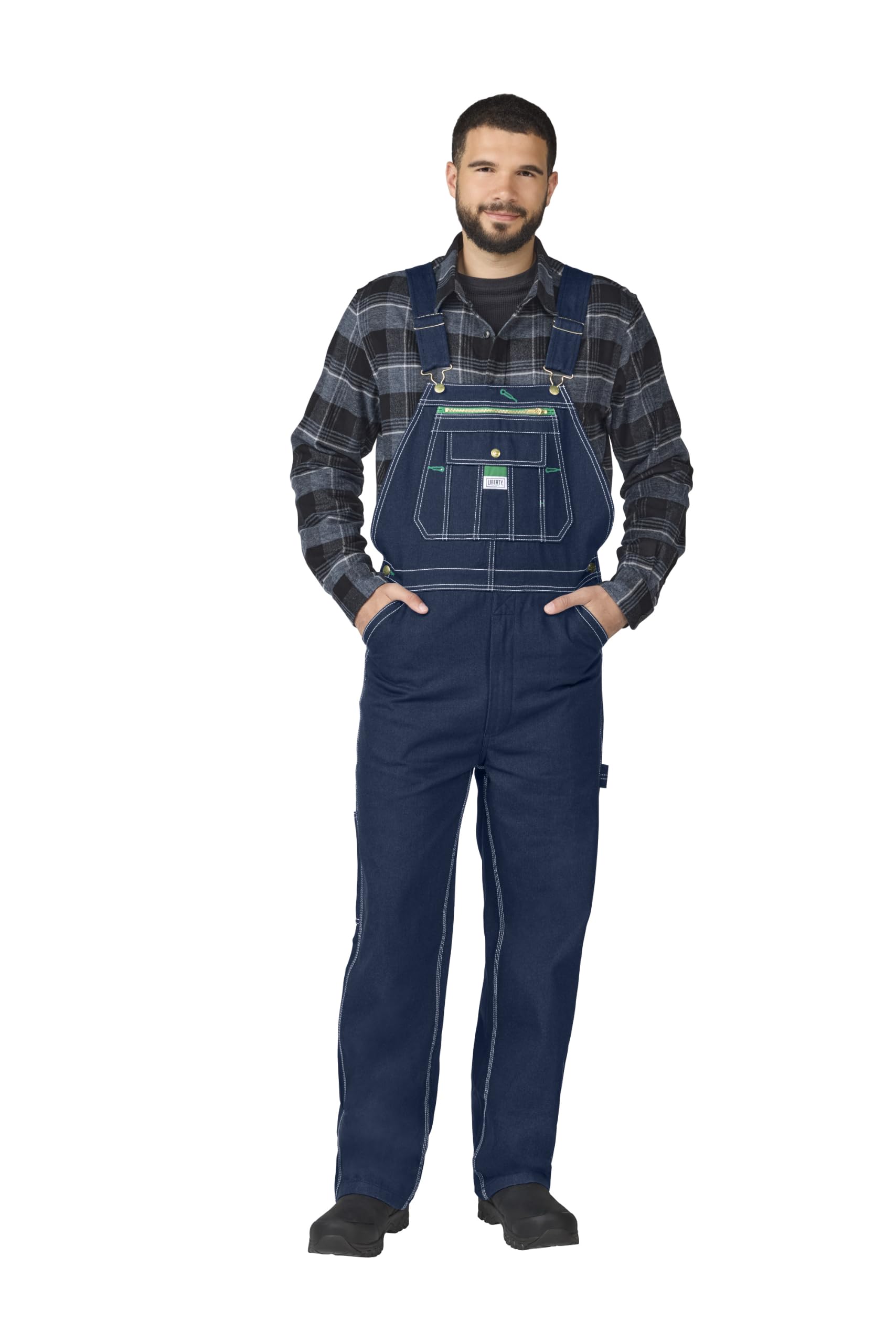 Liberty Men's Denim Bib Overall