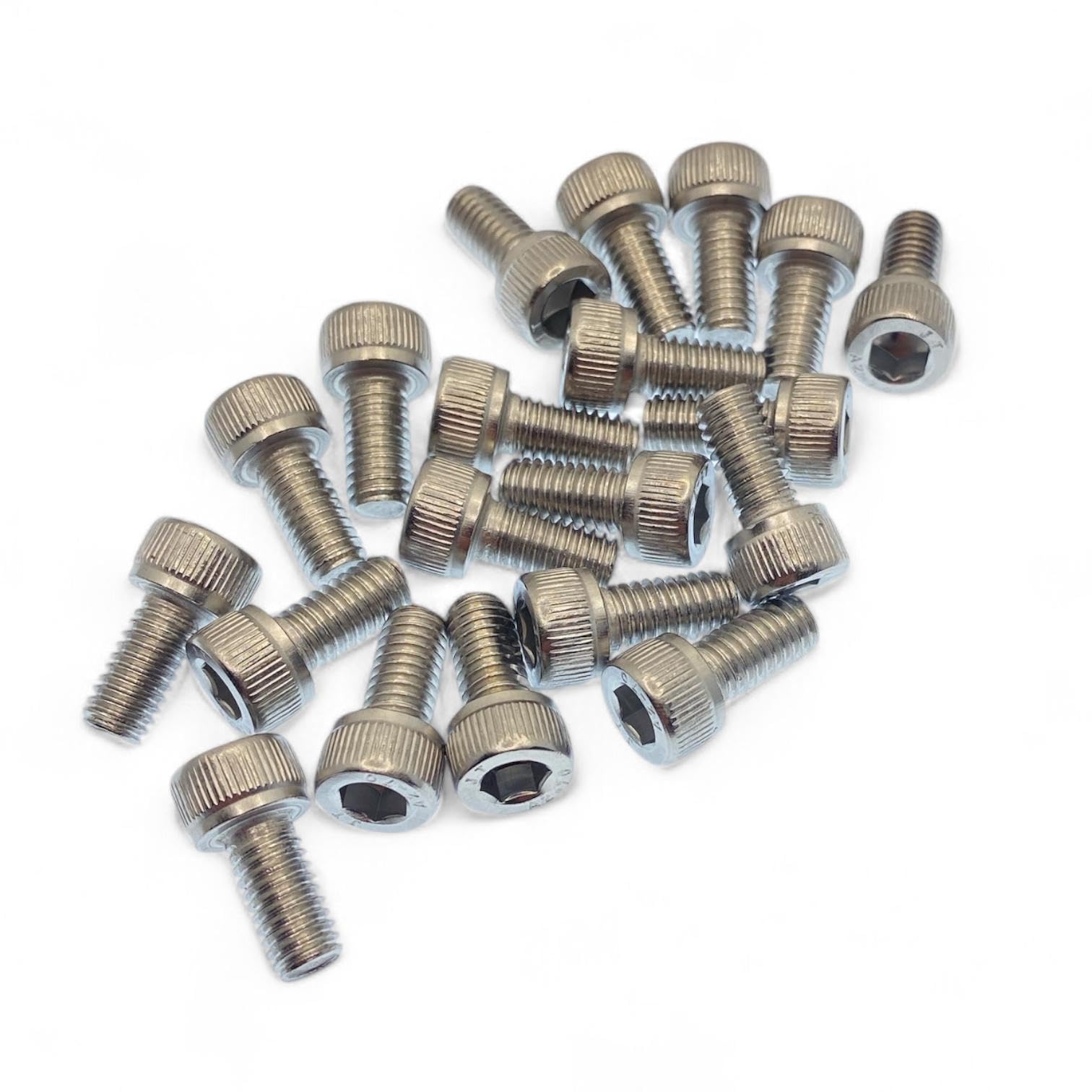 M6 x 12mm Allen Socket Head Cap Screws (20pk), ISO 4762 A2-70 Stainless Steel Allen Hex Drive Machine Screws - Image 2