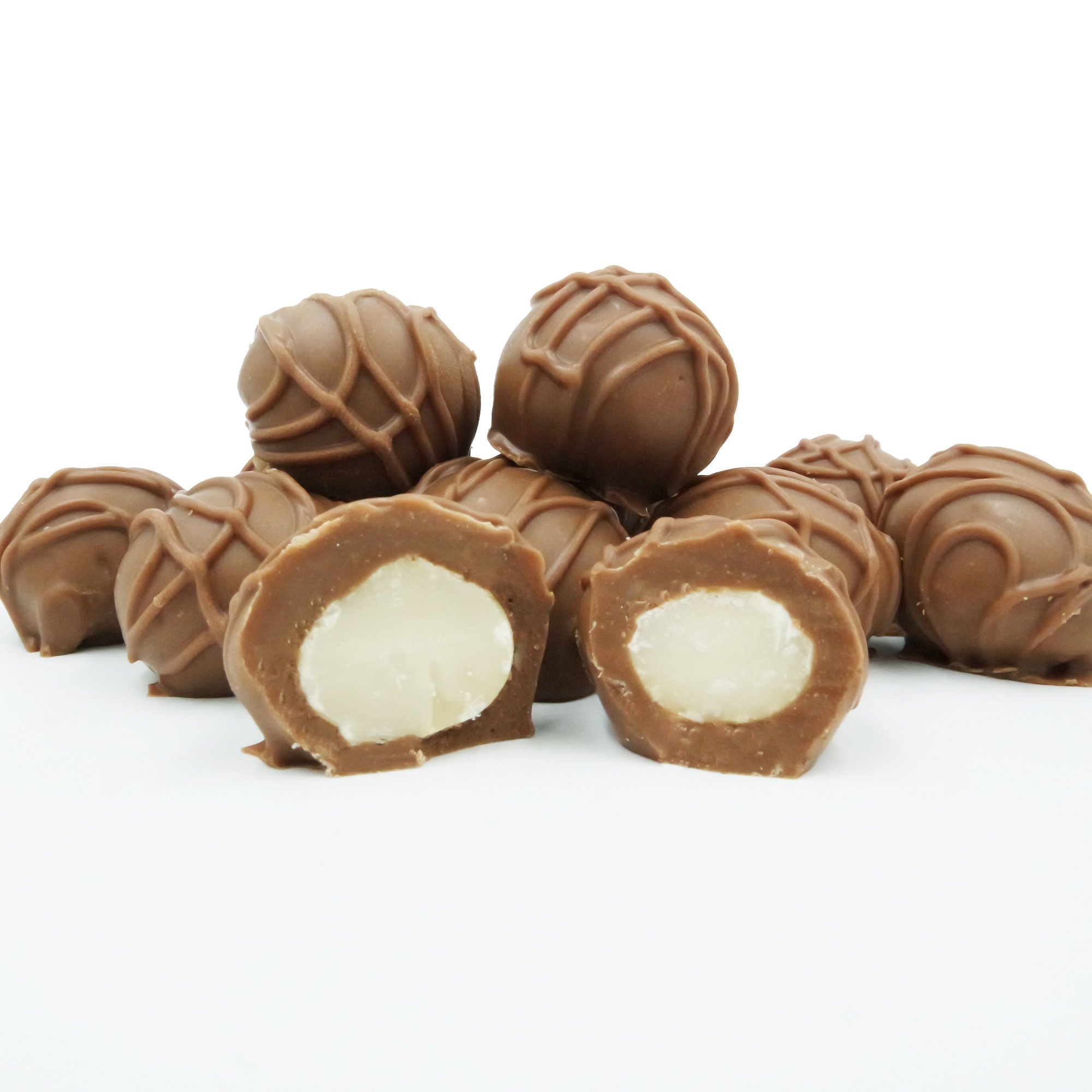 Philadelphia Candies Milk Chocolate Covered Macadamia Nuts, 1 Pound Gift Box