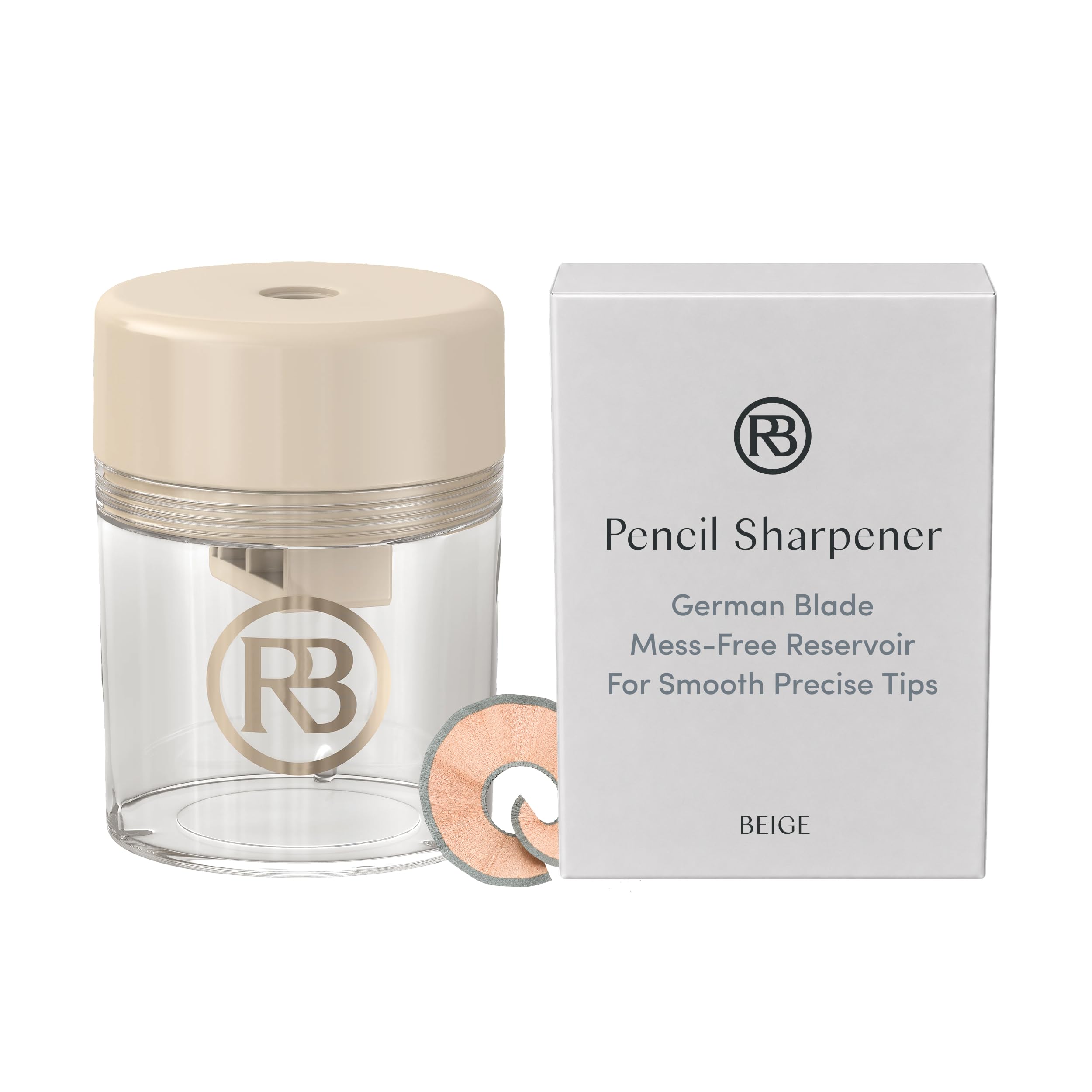 Ravie Beauty Lip &amp; Eye Liner Pencil Sharpener, German Blade