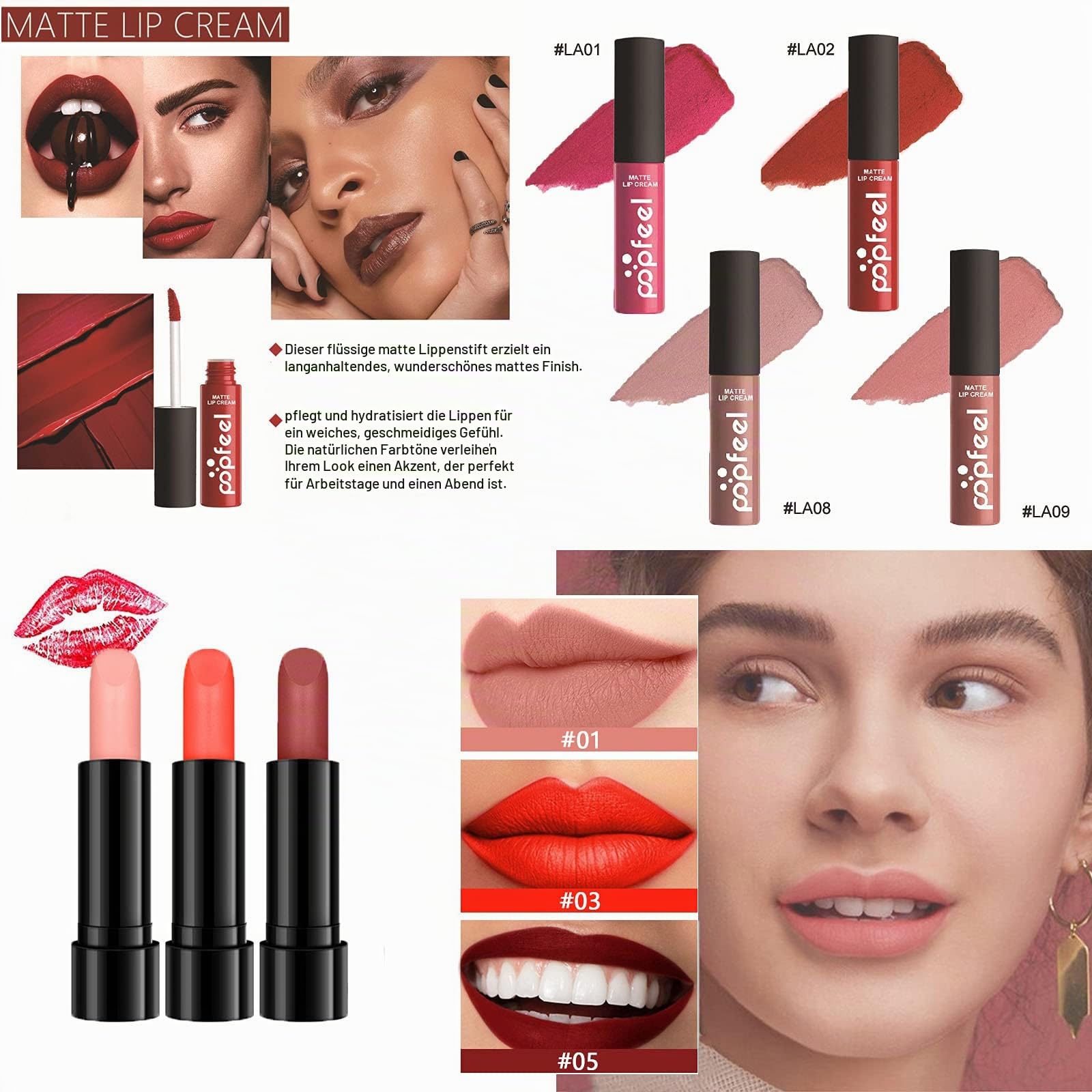 34St Schminkkasten Make-Up Set, Professionelles Kosmetische Schmink Set mit Lidschatten Lippengloss Rouge Concealer Usw, Multifunktions Kosmetik Produkte für Teenager-Mädchen Frauen#1