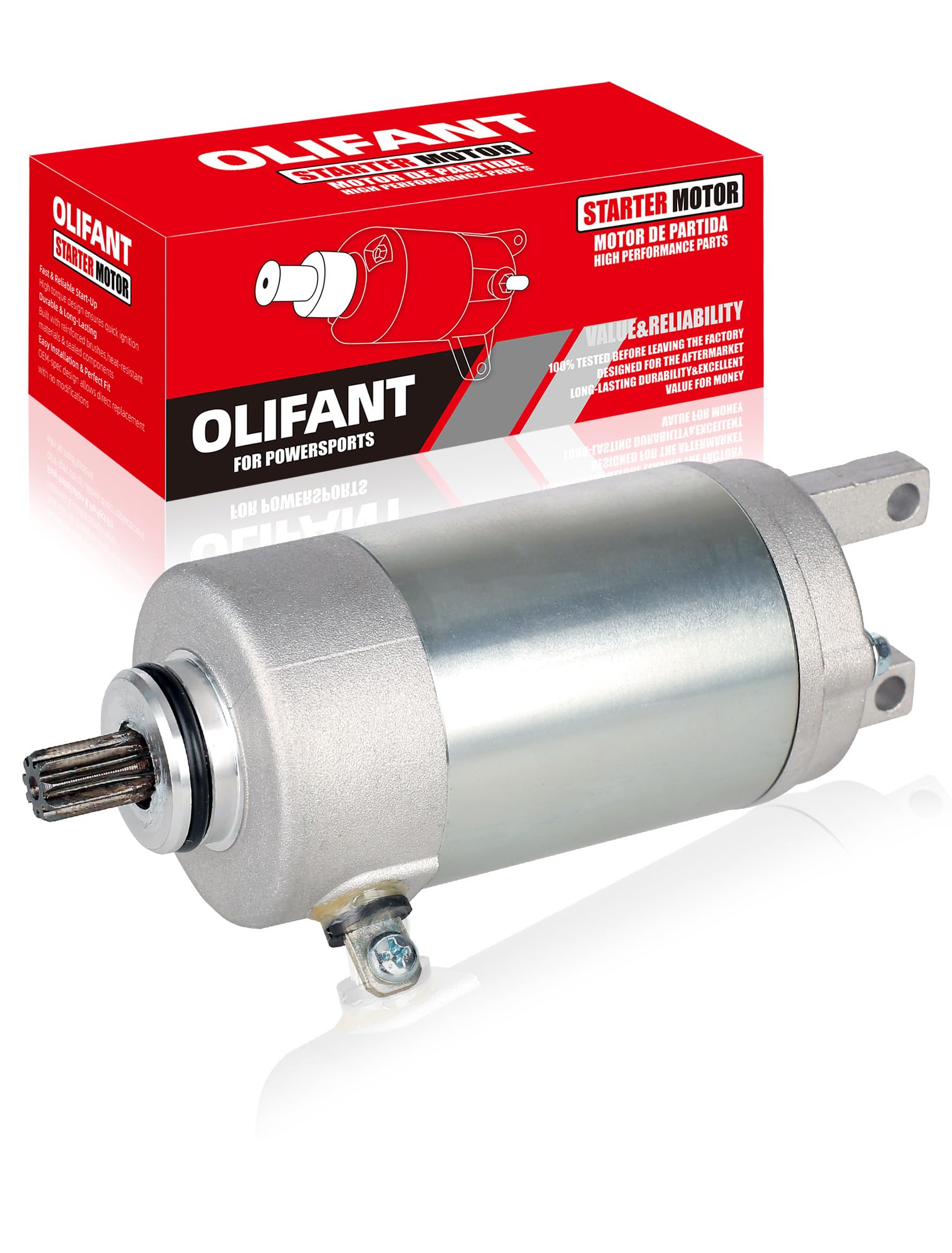 Starter for Yamaha Grizzly 125 2004-2013/Breeze 125 1989-2004 3FA