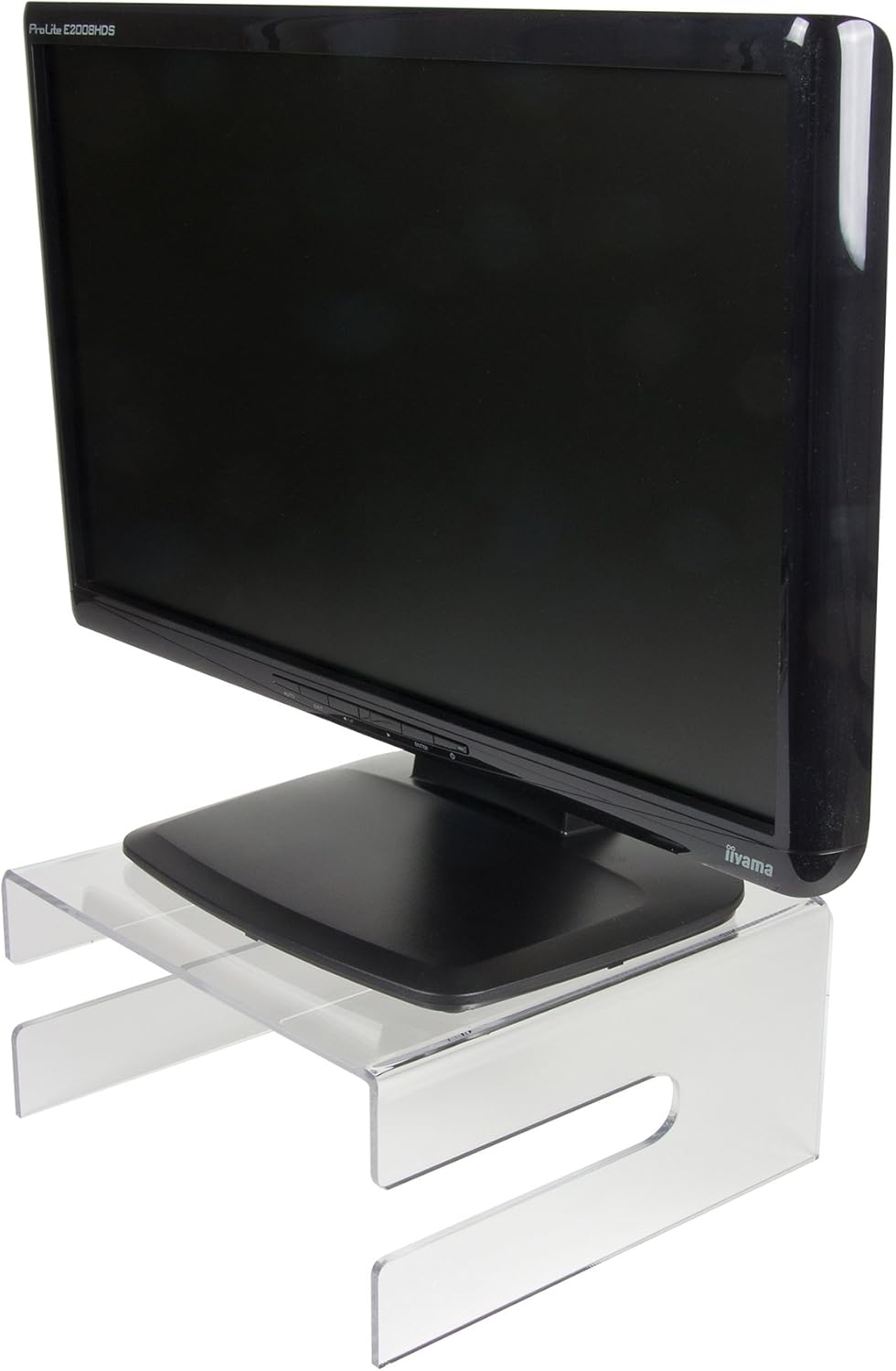 Newstar Transparent Monitor Stand (Clear Acrylic)