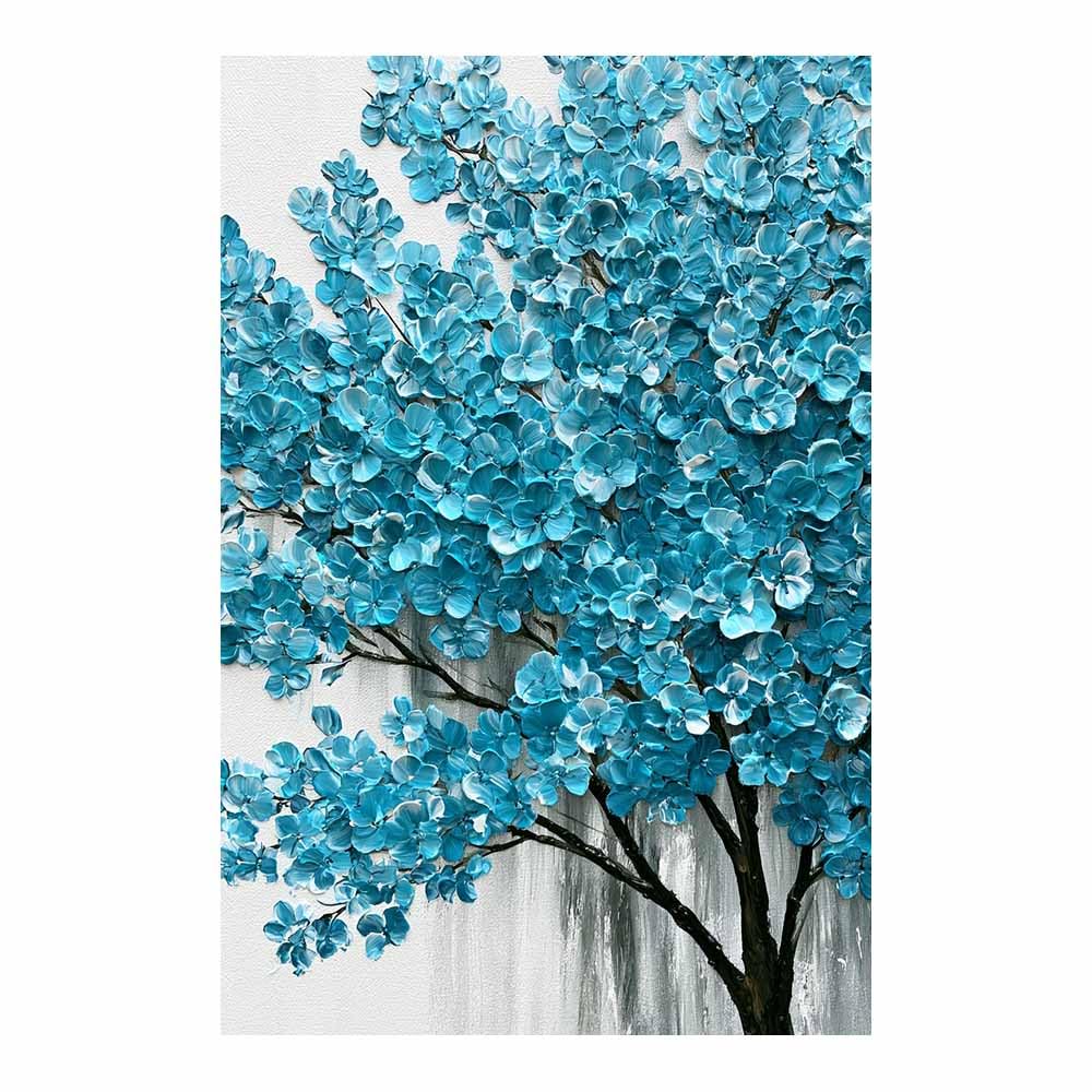 HOQIU Print Canvas Poster Decor Glowing Waterfall Tree canvas prints, nature wall art, for Bathroom Home Office Decor(Multicolor)-80x120cm Unframed