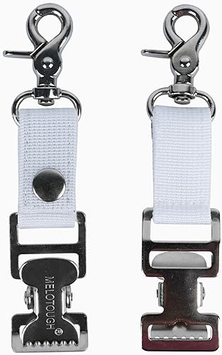 Miniatura 3 de MELOTOUGH Clip para guantes de golf, clips para cinturón con pinzas de cocodrilo para guantes de trabajo, guantes de construcción, accesorios de golf