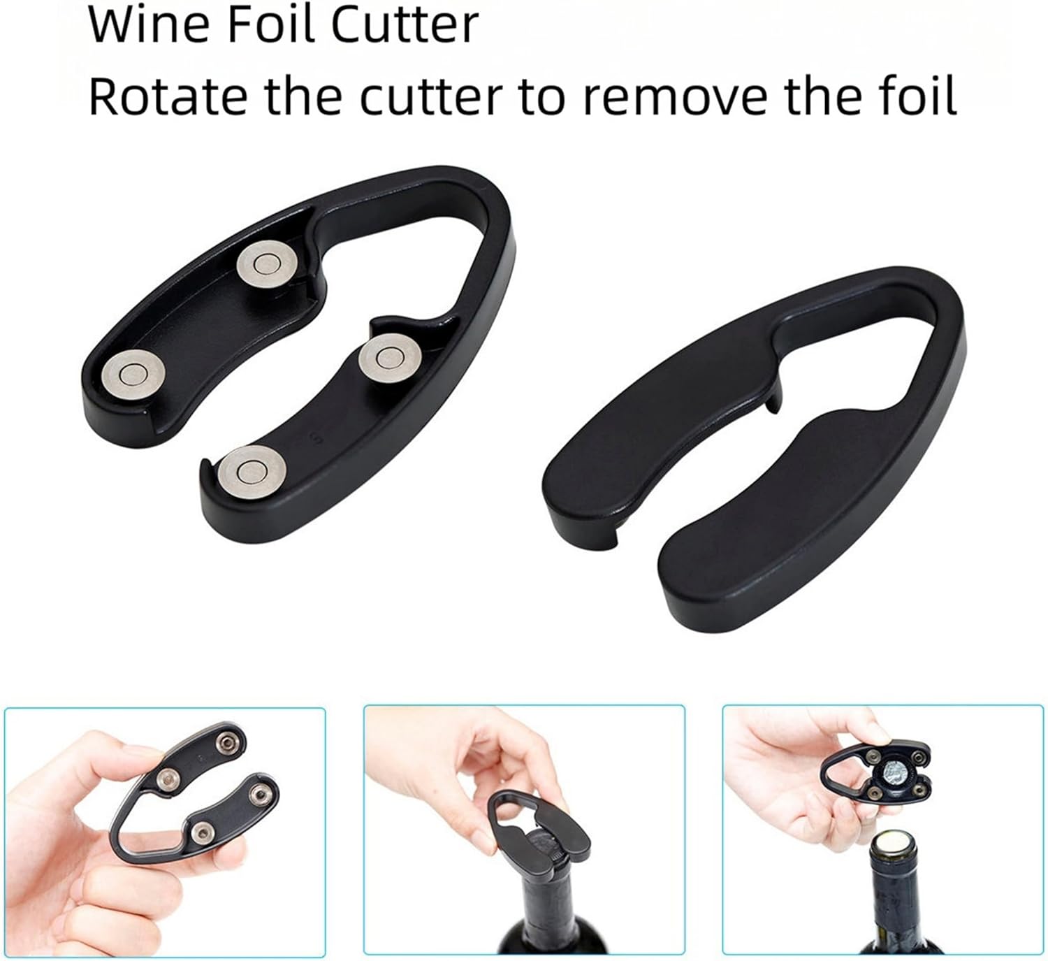 Electric Wine Bottle Opener Set – Rechargeable Corkscrew with Foil Cutter, Wine Pourer & Vacuum Stopper – One-Touch Automatic Wine Opener Wine Accessories – Perfect Wine Gifts for Wine Lovers