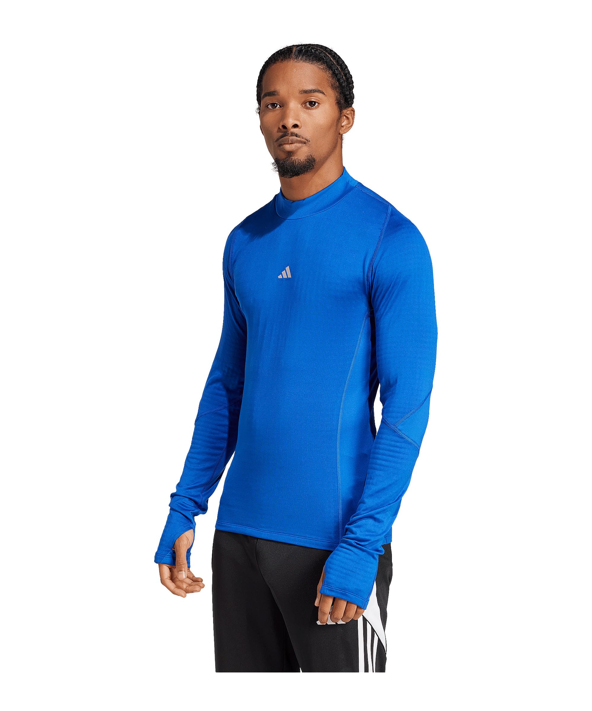 adidas Mezczyzni Techfit Cold.Rdy Longsleeve Men Shirt, team royal blue, L