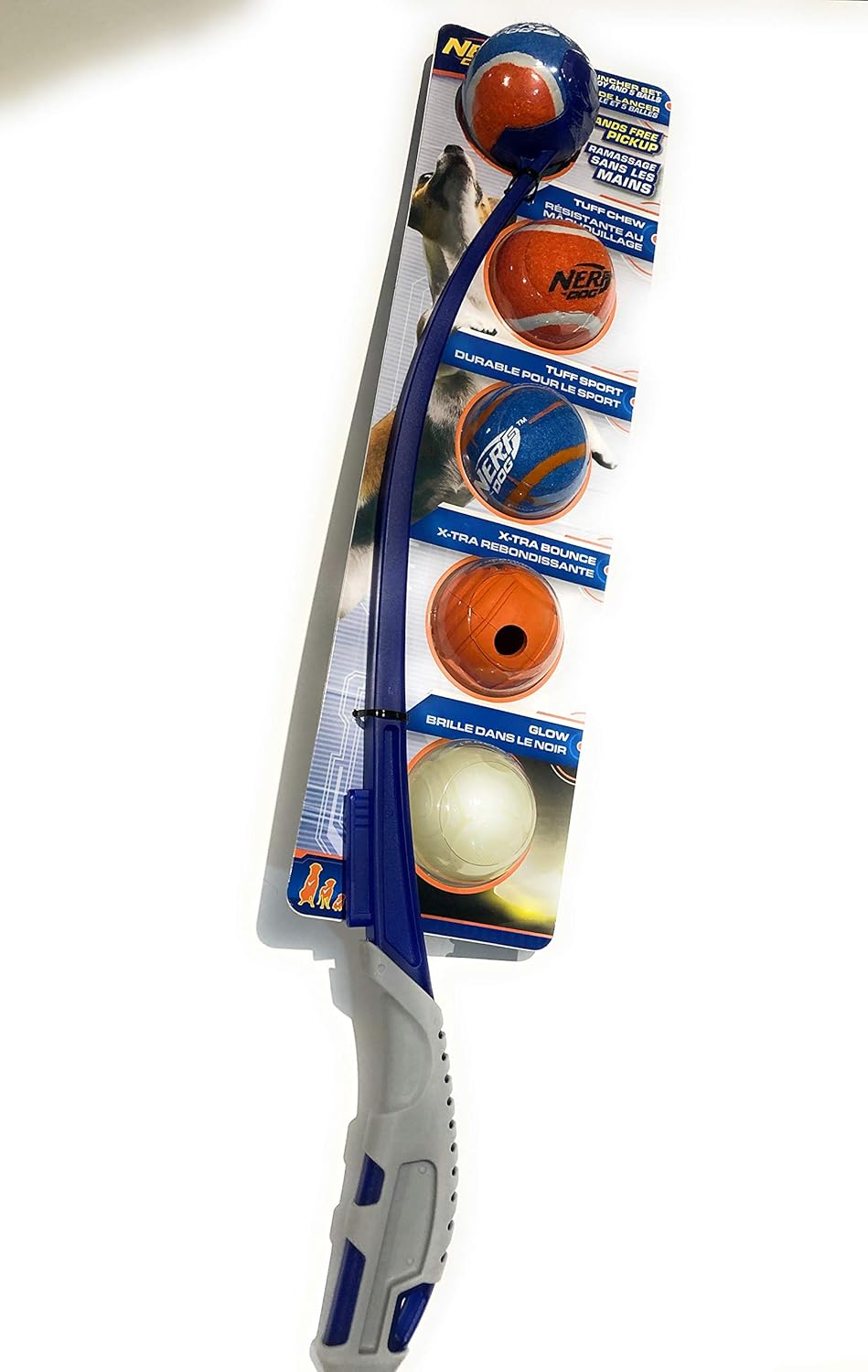 Nerf Dog Ball Launcher Set + 5 Balls Amazon.ca Pet Supplies
