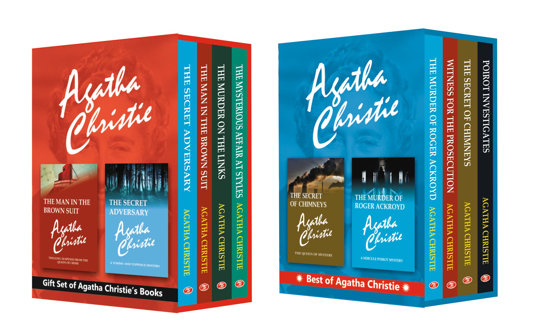 Best of Agatha Christie - Set of 8 Books