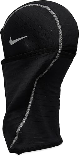 Miniatura 3 de Nike Therma Sphere Hood 4.0 - Pasamontañas unisex para correr, color negro (con apertura de cola de caballo)